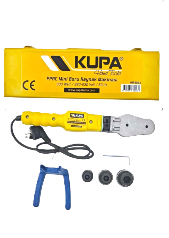 KUPA MİNİ BORU KAYNAK MAKİNASI 600W